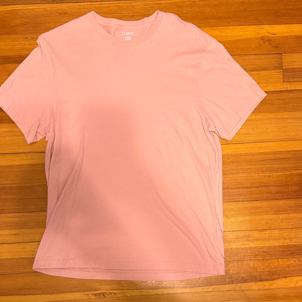 J. Crew Soft Pink Short Sleeve Tee